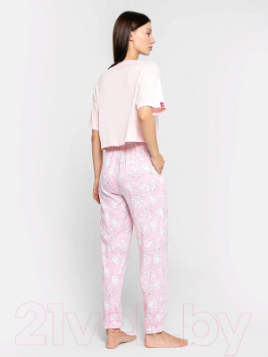 Пижама Mark Formelle 592432-1 (р.164/170-96-102, бледно-розовый/драконы на розовом)