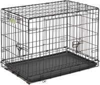 Клетка для животных Midwest iCrate для собак 2 двери / 1530DD (77.9x49x54.5см, черный) - 