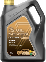 Моторное масло S-Oil Seven Gold №9 A3/B4 5W30 / E107772 (5л) - 