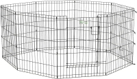 Манеж для животных Midwest Life Stages для собак с дверью-MAXLock / 530DR (61x76см, черный) - 