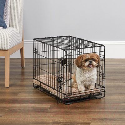 Клетка для животных Midwest iCrate для собак 1 дверь / 1524 (61х46х48см, черный)