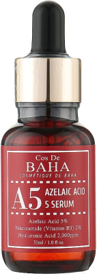 Сыворотка для лица Cos de Baha Azlaic Acid 5% Serum Противовоспалительная (30мл)