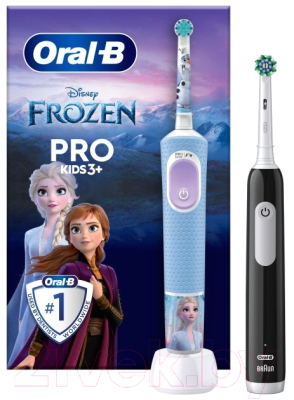 Набор электрических зубных щеток Oral-B Pro 3 Black + Oral-B Pro Frozen