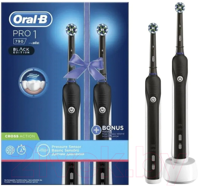 Набор электрических зубных щеток Oral-B Pro 1 790 Duo