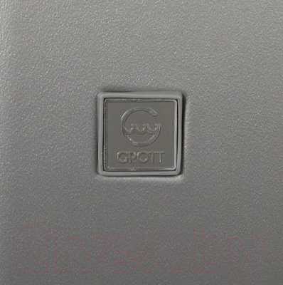 Чемодан на колесах Grott 340-614/5-20GBW (светло-серый)