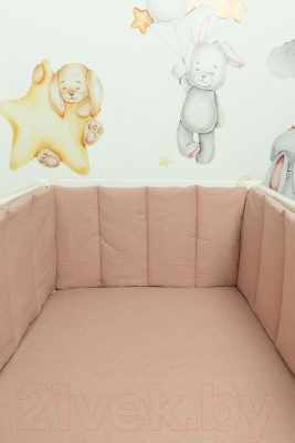 Комплект постельный для малышей Сладкие грезы X6344522 (вареный хлопок, бохо)