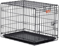 Клетка для животных Midwest iCrate для собак 1 дверь / 1530 (76x48x53см, черный) - 
