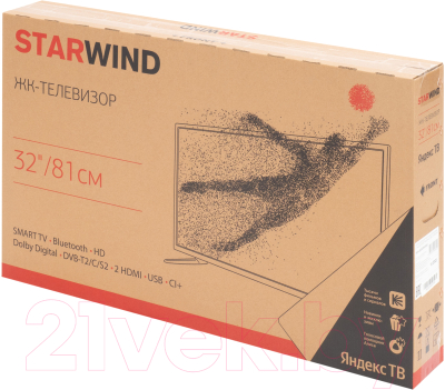 Телевизор StarWind SW-LED32SG300 (черный)