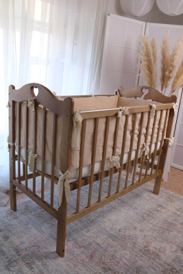 Комплект постельный для малышей Сладкие грезы X7270805 (муслин американский, бежевый)