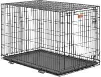 Клетка для животных Midwest iCrate для собак 1 дверь / 1548 (124x76.5x81.5см, черный) - 
