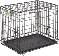 Клетка для животных Midwest iCrate для собак 2 двери / 1524DD (62.9x45.5x49.5см, черный) - 
