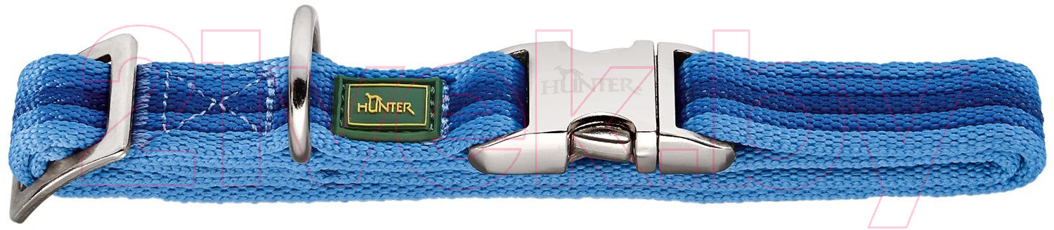 Ошейник HUNTER Collar Davao Alu-Strong / 65483 (40-55/L, синий)