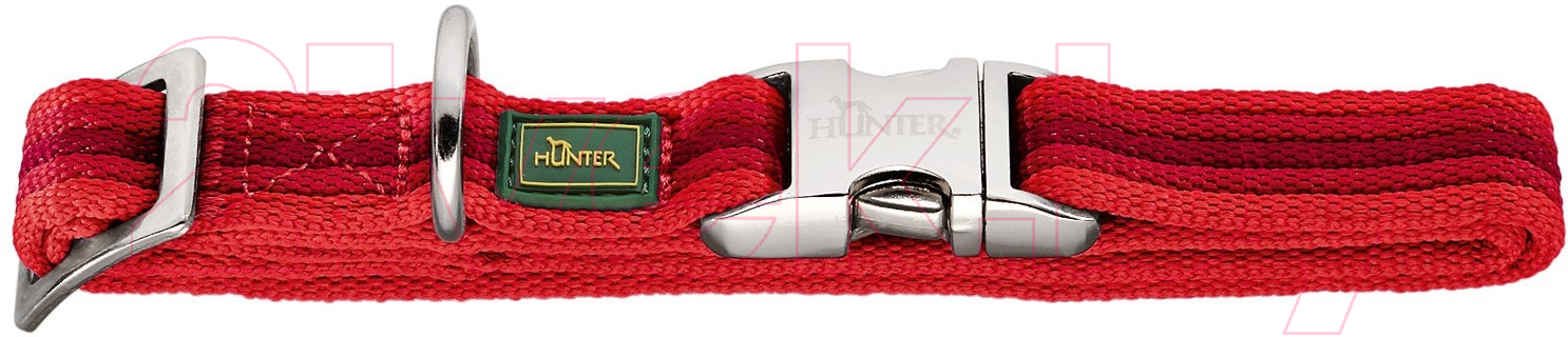 Ошейник HUNTER Collar Davao Alu-Strong / 65487 (30-45/M, красный)