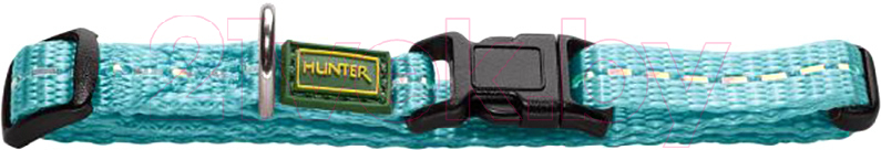Ошейник HUNTER Collar Tripoli VB / 65516 (25-35/S, светло-голубой светоотражающий)