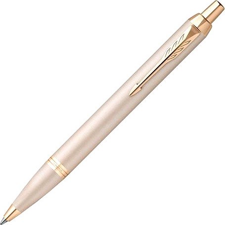 Ручка шариковая имиджевая Parker IM Monochrome K328 Champagne PVD M / 2172956