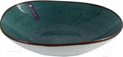 Тарелка столовая глубокая Elrington Хорека Изумруд / 206-55043