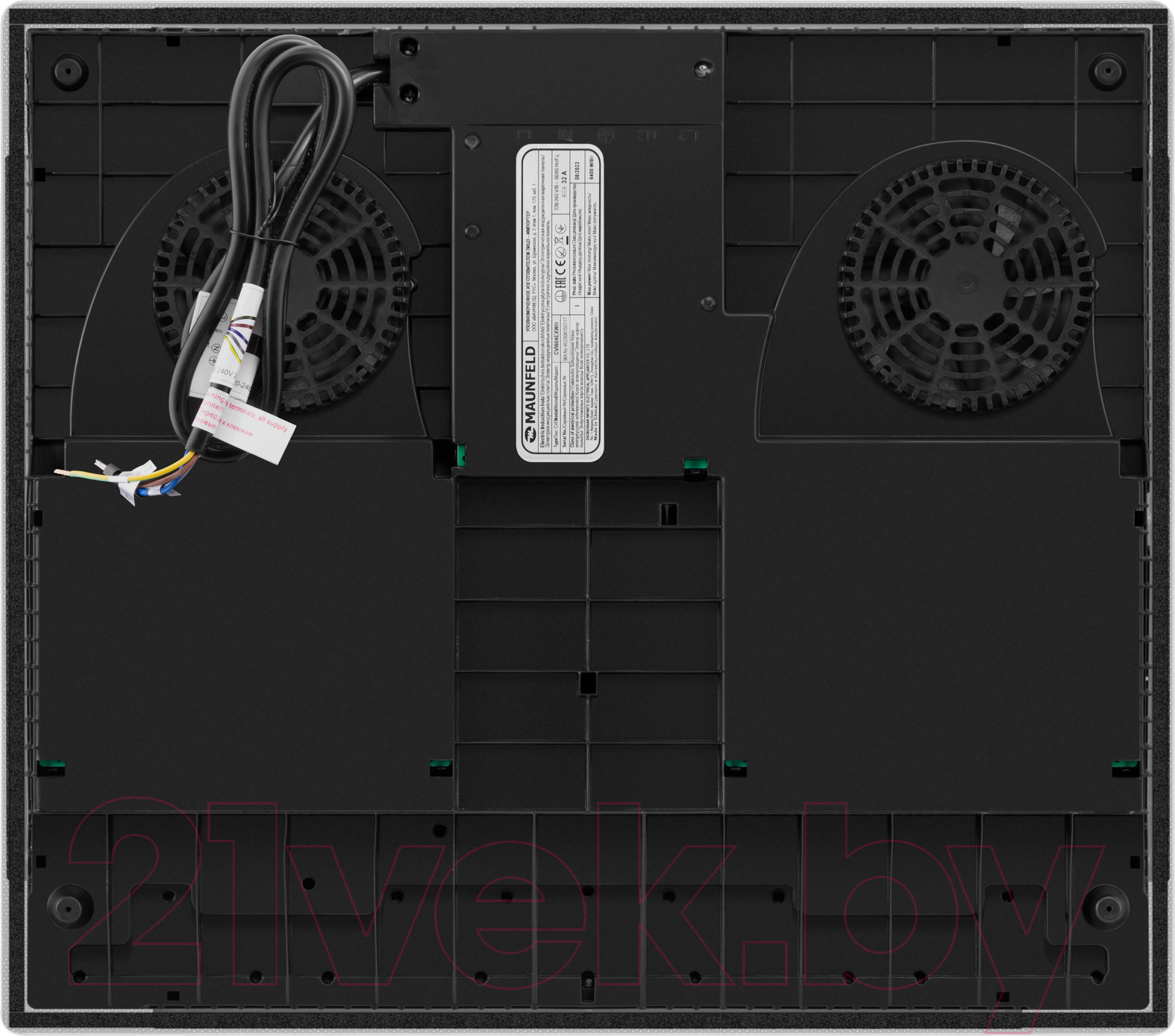 Индукционная варочная панель Maunfeld CVI604EXWH