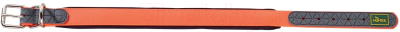 Ошейник HUNTER Collar Convenience Comfort / 63101 (50/M, неоновый оранжевый)