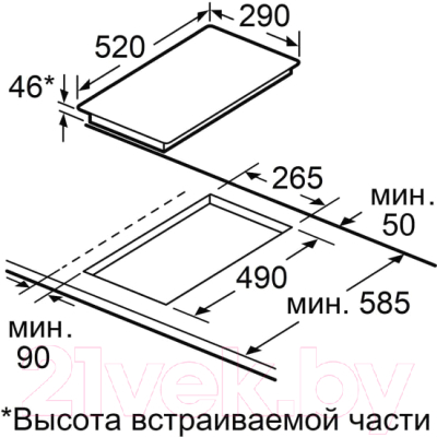 Электрическая варочная панель Maunfeld CVCE292SDBK