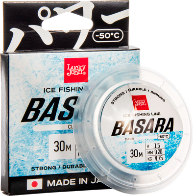 Леска монофильная Lucky John Basara Clear 030/020 / LJ4003-020 - 