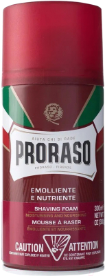 Пена для бритья Proraso Питательная с маслом сандала и маслом ши (300мл)