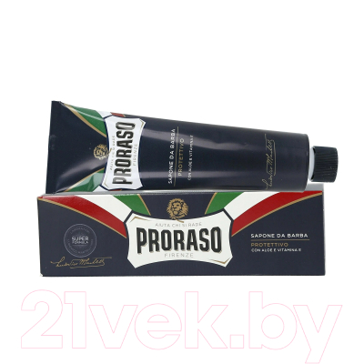 Крем для бритья Proraso Защитный с алоэ и витамином Е (150мл)