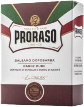 Бальзам после бритья Proraso Питательный (100мл)