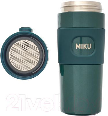 Термокружка Miku TH-MG-450-GRN (450мл, зеленый)