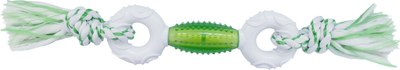 Игрушка для собак MPG brands CanineClean Регби и 2 кольца с ароматом мяты / WB15426G (зеленый) - 