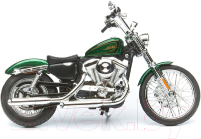 Масштабная модель мотоцикла Maisto H-D Motorcycles 2013 XL1200V Seventy-two / 32335 (зеленый)
