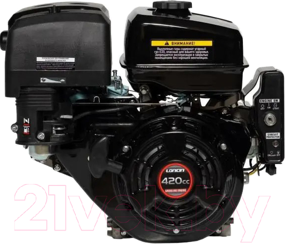 Двигатель бензиновый Loncin G420FD A type D25 5А