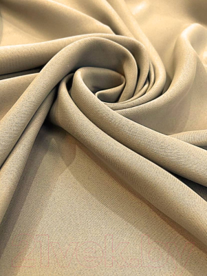 Комплект штор Модный текстиль Блэкаут 112МТ-14blak (250x300, светло-бежевый)