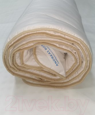 Одеяло Andreas Roti Всесезонное Микрофибра Шерсть / ОС020102.3289 (175x205, волна белый)