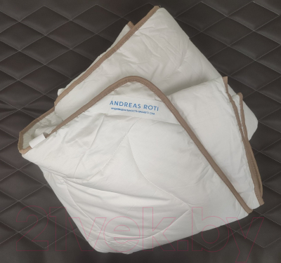 Одеяло Andreas Roti Всесезонное Микрофибра Шерсть / ОС030102.3296 (200x220, волна белый)