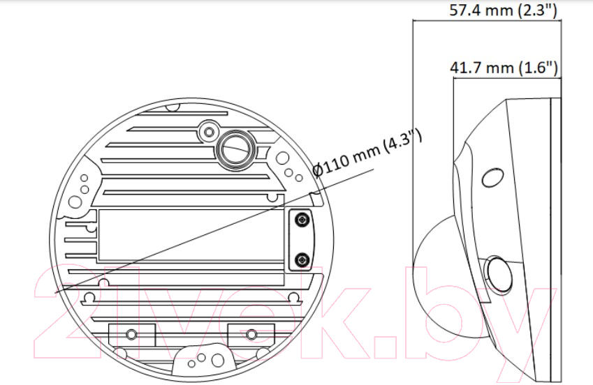 IP-камера Hikvision DS-2CD2543G2-IS