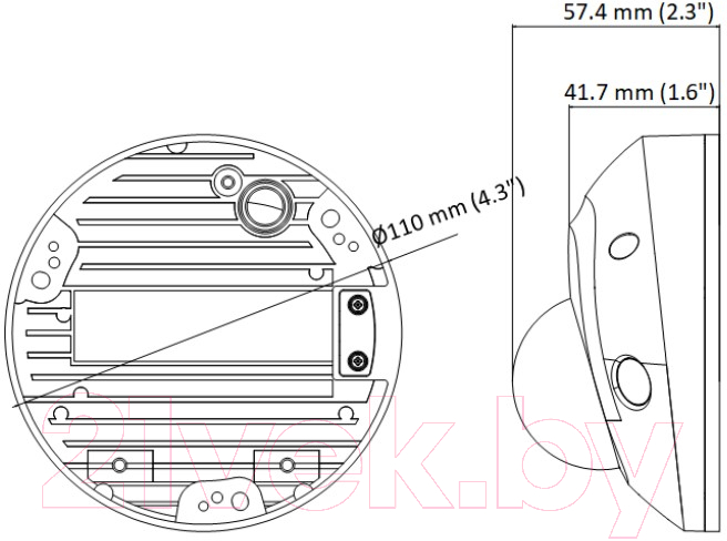 IP-камера Hikvision DS-2CD2543G2-IWS