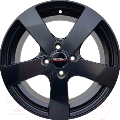 Литой диск Dezent TD 17x7" 5x112мм DIA 57.1мм ET 40мм Black Matt