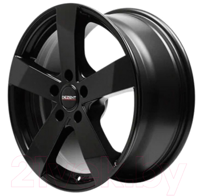 Литой диск Dezent TD 17x7" 5x112мм DIA 57.1мм ET 40мм Black Matt