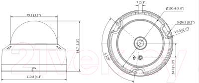 IP-камера HiWatch DS-I402(D) (2.8mm)