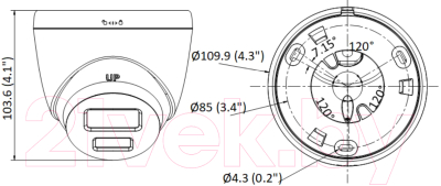IP-камера HiWatch DS-I453L(C) (2.8mm)