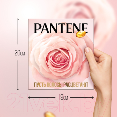 Набор косметики для волос PANTENE Шампунь Rose Miracles 300мл+Бальзам-ополаскиватель 200мл