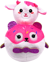 Мягкая игрушка Funky Toys Кенга Козленок и розовый мишка / FT5915-7 - 