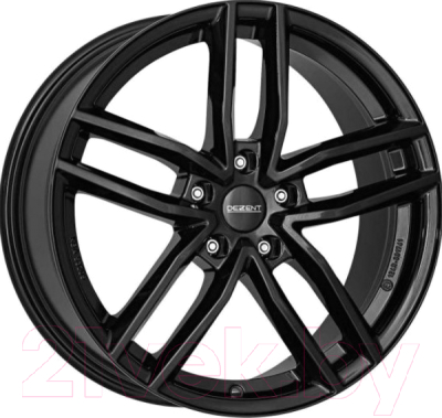 Литой диск Dezent TR 17x7" 5x112мм DIA 57.1мм ET 40мм Black