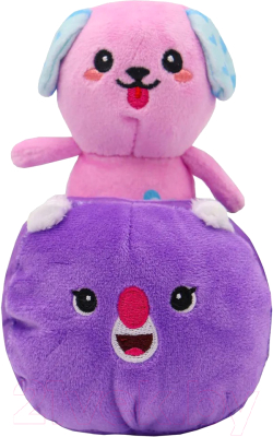 Мягкая игрушка Funky Toys Кенга Собачка и фиолетовая коала / FT5915-5