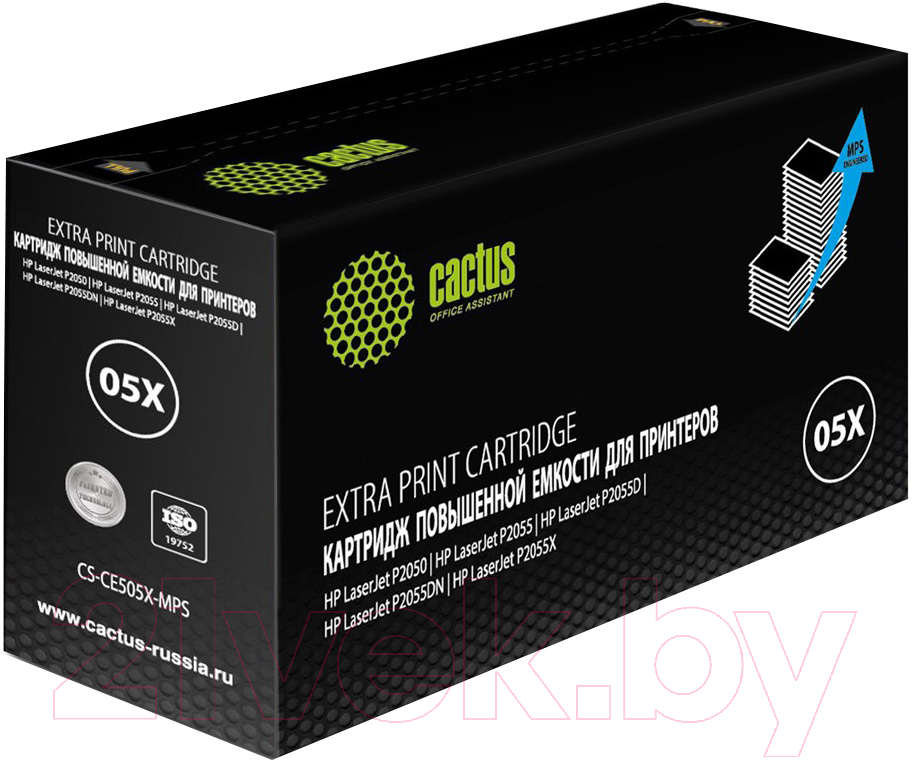 Картридж Cactus CS-CE505X-MPS