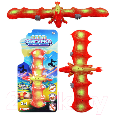 Изображение товара Сквиш Funky Toys Дракон / FT23502-1 (оранжевый)