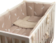 Комплект постельный для малышей Сладкие грезы СГ0000063 (сатин/лен, перышки) - 