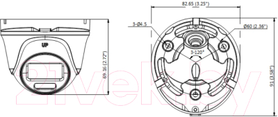 Аналоговая камера HiWatch DS-T503L (2.8mm)