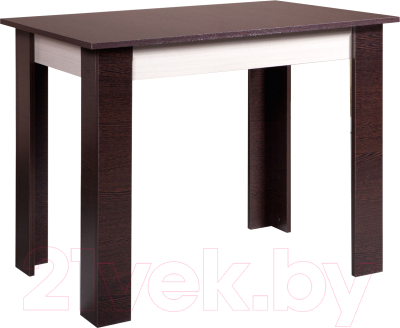 Обеденный стол Мебель-Класс Леон-1 (венге/ясень шимо светлый)