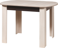Обеденный стол Мебель-Класс Леон-2 (венге/ясень шимо светлый) - 